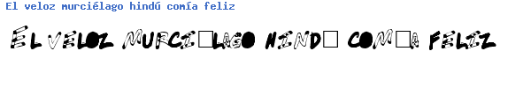 Fuente Notsoskimpus.ttf