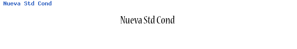 Fuente Nueva Std Cond.ttf