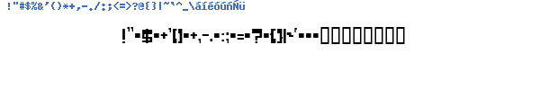 Fuente Null Pointer.ttf
