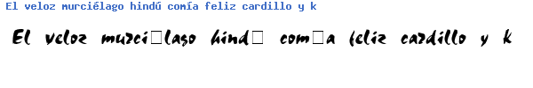 Fuente OLIVIA.TTF