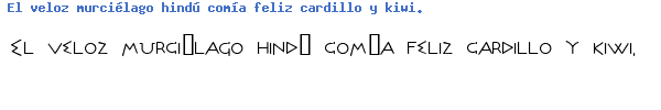 Fuente OLYMRG.TTF