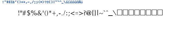 Fuente OPTIM.TTF