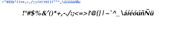 Fuente OTTAWAT.TTF