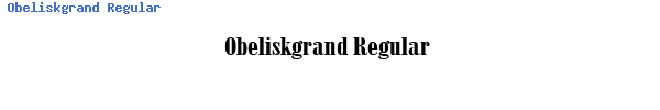 Fuente Obeliskgrand Regular.ttf