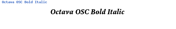 Fuente Octava OSC Bold Italic.ttf