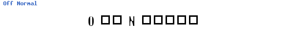 Fuente Off Normal.ttf