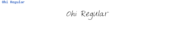 Fuente Ohi Regular.ttf
