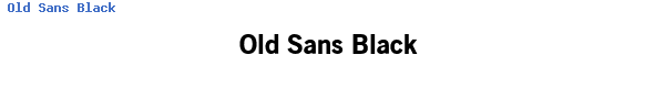 Fuente Old Sans Black.ttf