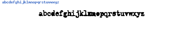 Fuente Old Typewriter Normal.ttf