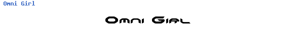 Fuente Omni Girl.ttf