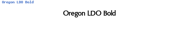 Fuente Oregon LDO Bold.ttf