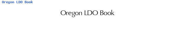 Fuente Oregon LDO Book.ttf