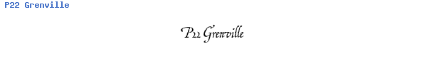 Fuente P22 Grenville.ttf