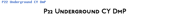 Fuente P22 Underground CY DmP.ttf