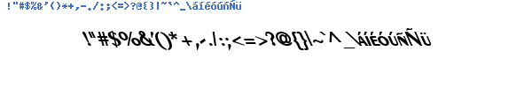 Fuente PARERBI_.TTF