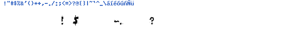Fuente PASSWORD.TTF