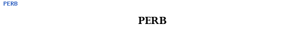 Fuente PERB.TTF