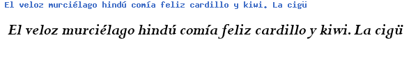 Fuente PERBI.TTF