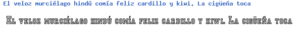 Fuente PRINCCOR.TTF