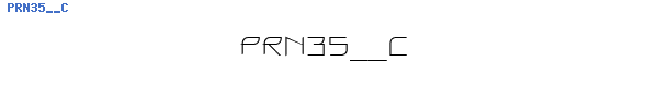 Fuente PRN35__C.TTF