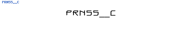 Fuente PRN55__C.TTF