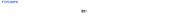 Fuente PSYCHOPH.TTF