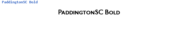 Fuente PaddingtonSC Bold.ttf