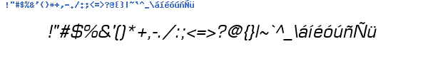 Fuente Palindrome SSi Italic.ttf