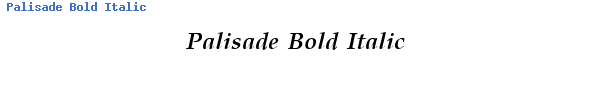 Fuente Palisade Bold Italic.ttf