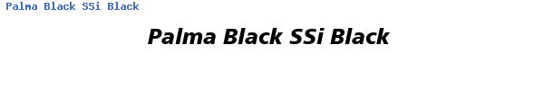 Fuente Palma Black SSi Black.ttf