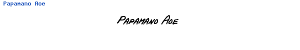 Fuente Papamano Aoe.ttf