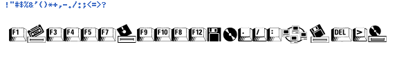 Fuente Pc Keys.ttf