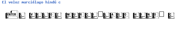 Fuente Pc Keys.ttf