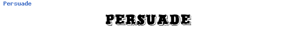 Fuente Persuade.ttf