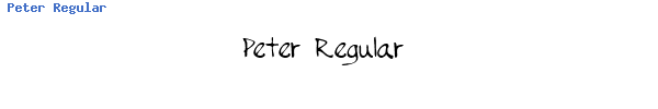 Fuente Peter Regular.ttf
