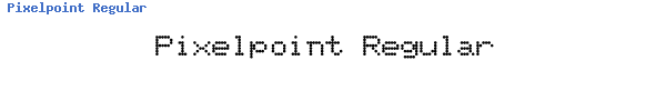 Fuente Pixelpoint Regular.ttf