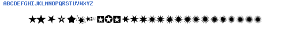 Fuente PizzaDude Stars.ttf