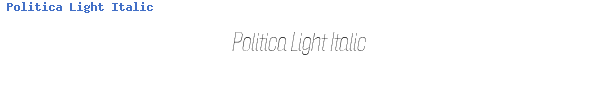 Fuente Politica Light Italic.ttf