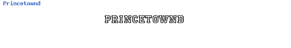 Fuente Princetownd.ttf