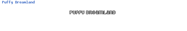 Fuente Puffy Dreamland.ttf