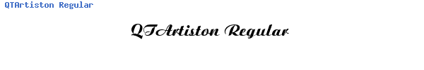 Fuente QTArtiston Regular.ttf