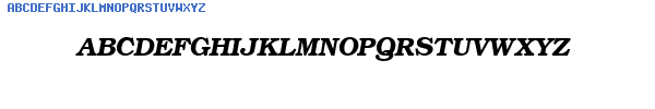 Fuente QTBookmann Bold Italic.ttf