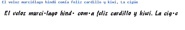 Fuente QTCascadetype Regular.ttf