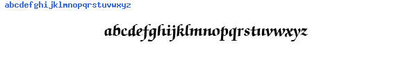 Fuente QTChanceryType Bold.ttf