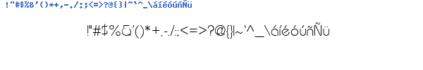 Fuente QTDOGHLT.TTF