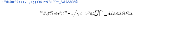 Fuente QTFLRENC.TTF