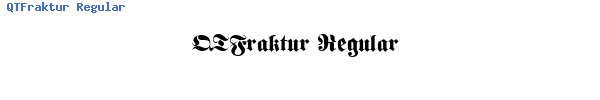 Fuente QTFraktur Regular.ttf