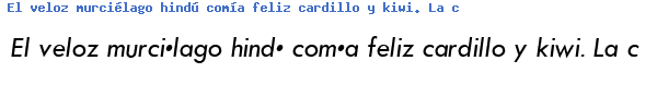 Fuente QTFuture Italic.ttf