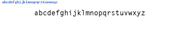 Fuente QTLTRGTB.TTF