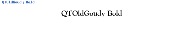 Fuente QTOldGoudy Bold.ttf